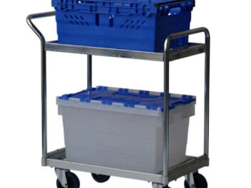 Two-tier merchandise picking trolleys now available