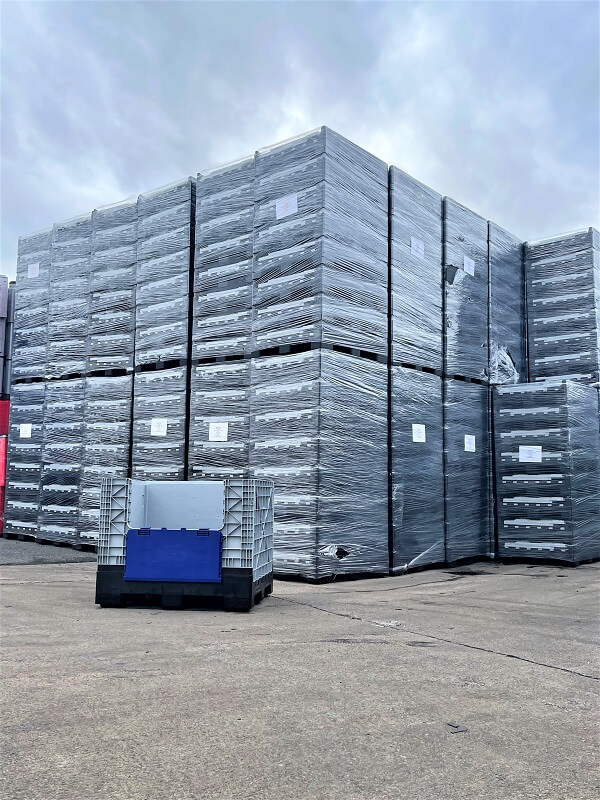 Thousands of Collapsible Plastic Box Pallets – Ready for Immediate Despatch