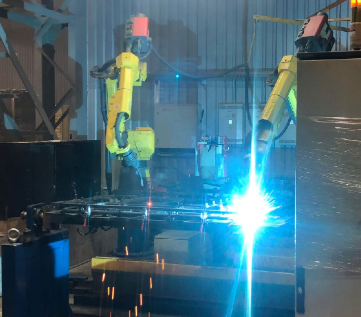 Robot Welded, High Efficiency, Production and Inspection