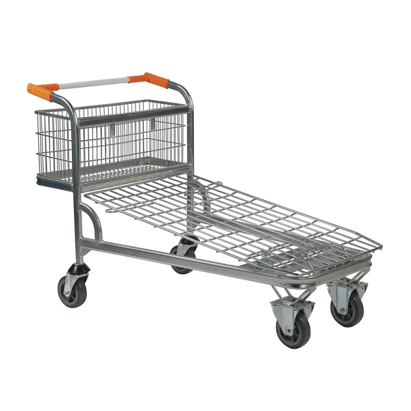 Cash and Carry Trolley – Wire Mesh Base