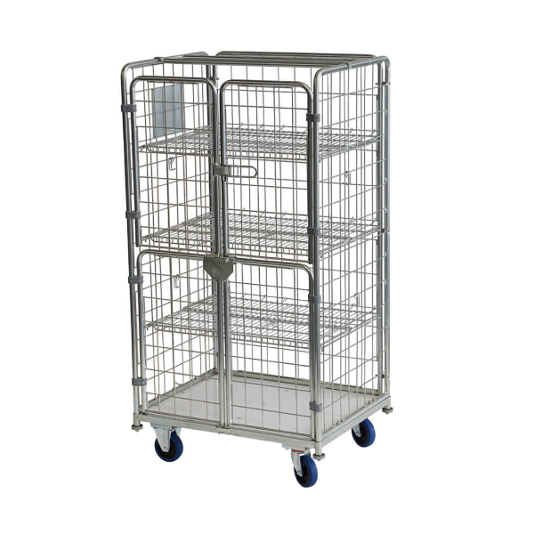 Four sided laundry roll pallet