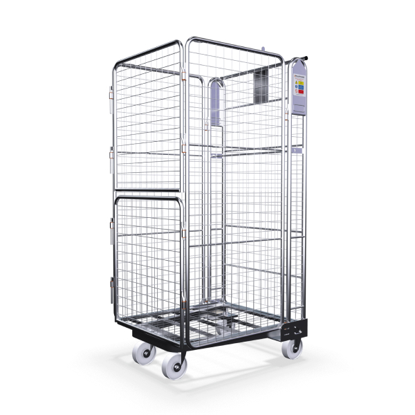 Four Sided Roll Pallet- Split Gate