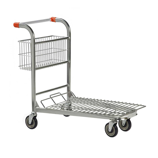 Nestable Stock Trolley - Fixed Basket
