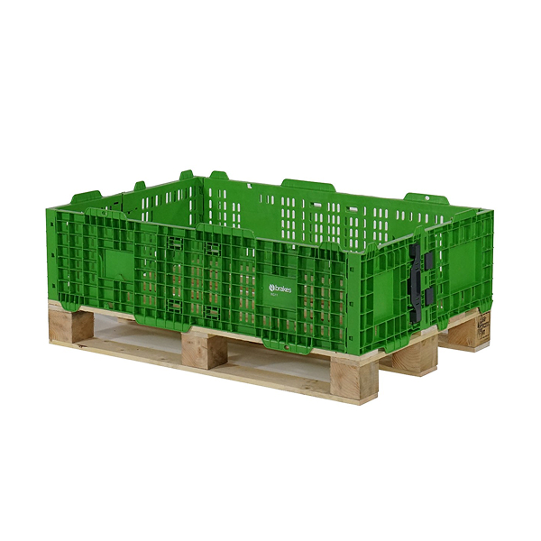 Plastic Pallet Collars - Green